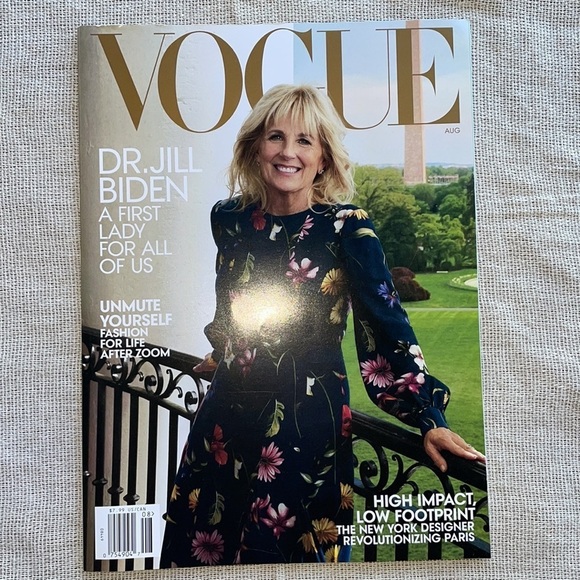 Vogue Aug 2021 Fashion magazine Dr Jill - Picture 2 of 8